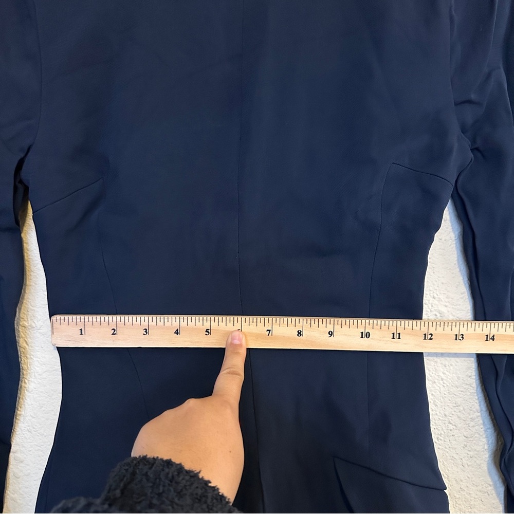 House of CB 'Mahalia' Navy Long Sleeve Mini Dress size XS - Picture 14 of 15
